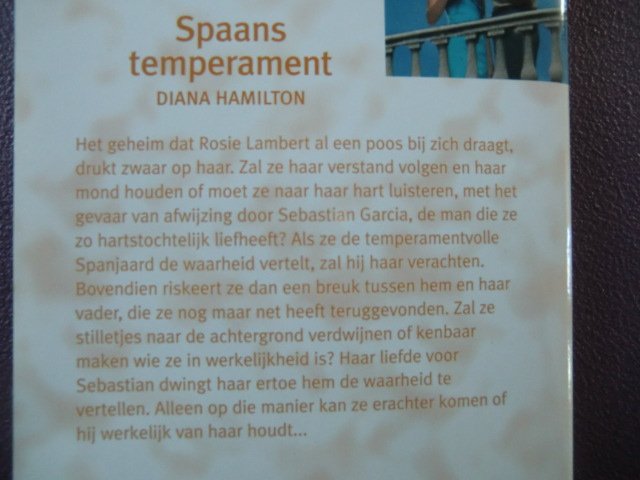 Bouquet 2505: Spaans temperament / Diana Hamilton