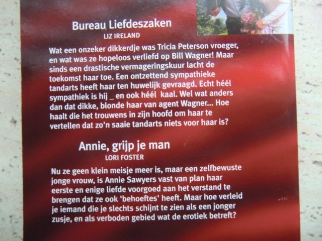 Intiem Extra 166: Bureau Liefdeszaken / Liz Ireland ; Annie, grijp je man / Lori Foster