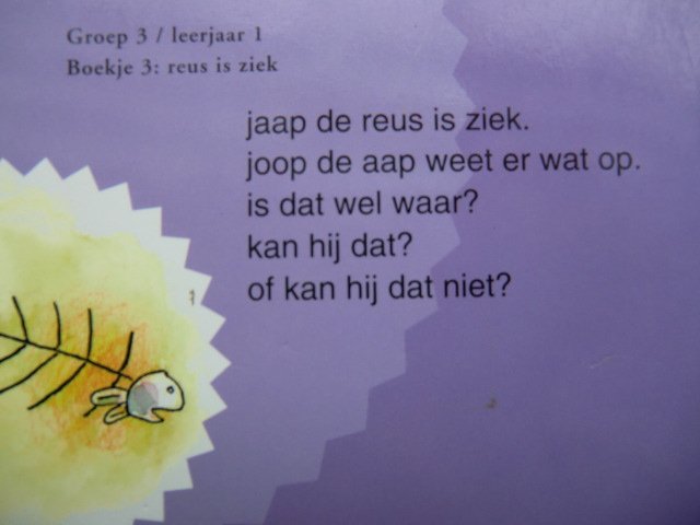 reus is ziek / Frank Herzen (AVI 1 ; Leesleeuw, zachte kaft)