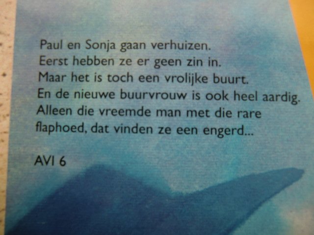 De man met de flaphoed / Geertje Gort (AVI E5 ; Mijn eerste lijster; zachte kaft)