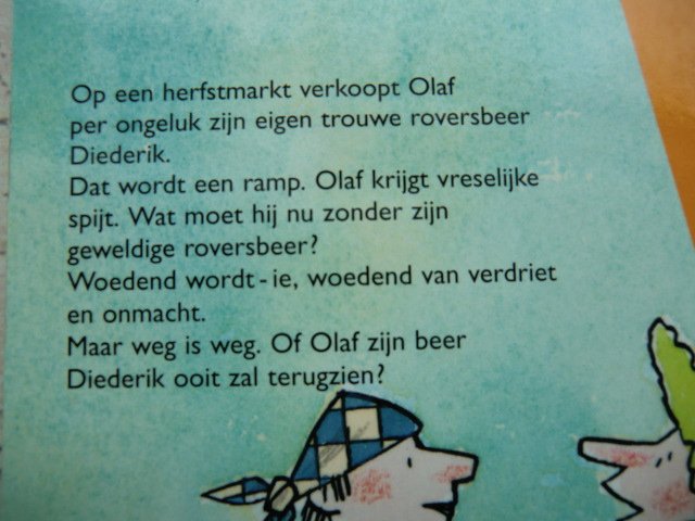 Olaf de rover / Rindert Kromhout (AVI 5 ; Mijn eerste lijster; zachte kaft)