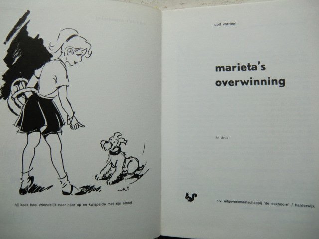 Marieta's overwinning / Dolf Verroen (AVI 7-8 ; Harde kaft)