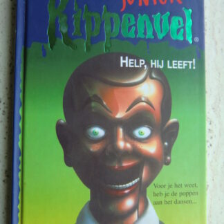 Junior Kippenvel: Help, hij leeft! / R. L. Stine ( AVI E5; harde kaft )