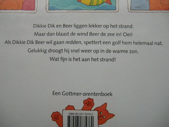 Dikkie Dik: De zon, de zee en de wind / Jet Boeke (Harde kaft)