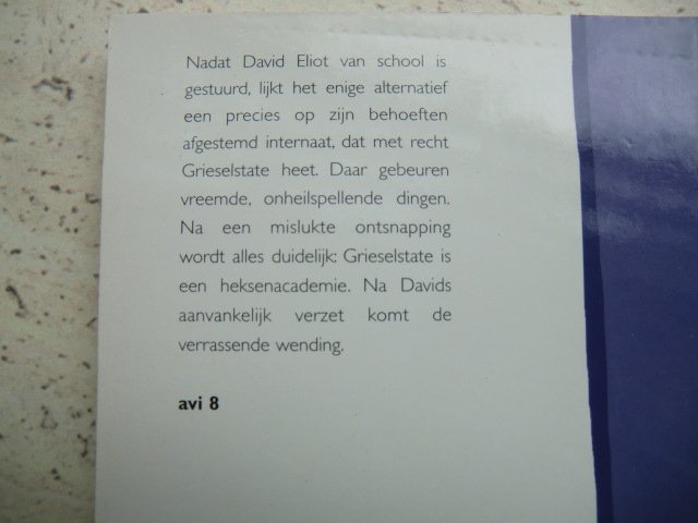 Grieselstate / Anthony Horowitz (AVI 8 ; Boektoppers)