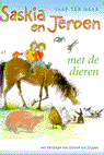 Saskia en Jeroen met de dieren / Jaap ter Haar ( AVI E5 - M6 of voorlezen v.a. 4 jaar ; Hardcover )