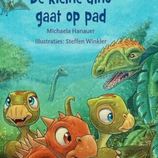 De kleine dino gaat op pad / Michaele Hanauer (Harde kaft ; AVI E3)