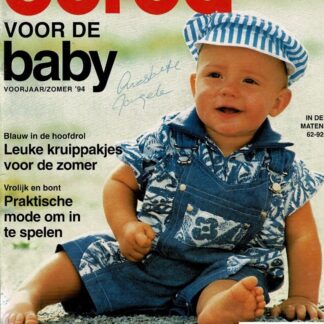 Burda voor de baby voorjaar/zomer 1994 (E255) de raderbladen zitten er los in