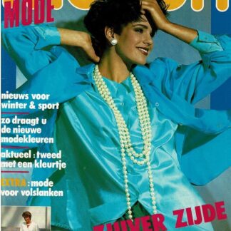 Marion mode nr. 11 november 1985 raderbladen zitten vastgeniet