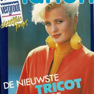 Marion mode nr. 10 oktober 1986 raderbladen zitten vastgeniet