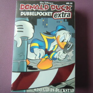 Donald Duck Extra Dubbelpocket nr. 10: Misdaad in Duckstad (nieuw in folie)