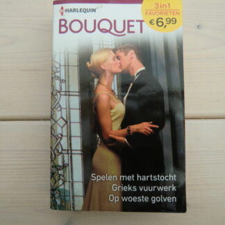 Bouquet Favorieten 522: Spelen met hartstocht / Catherine Spencer / Grieks vuurwerk / Sharon Kendrick / Op woeste golven / Sandra Field