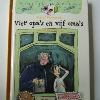 Vier opa's en vijf oma's / Detty Verreydt (AVI M4 ;  harde kaft)