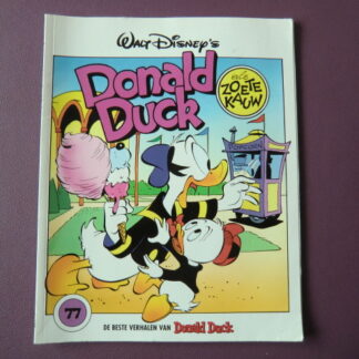 Donald Duck als zoetekauw