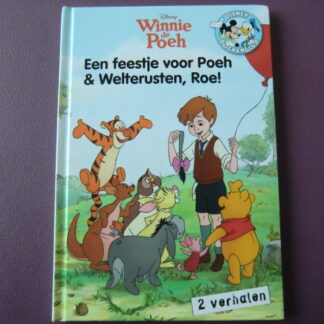 Een feestje voor Poeh & Welterusten, Roe! (Disney Boekenclub; harde kaft)