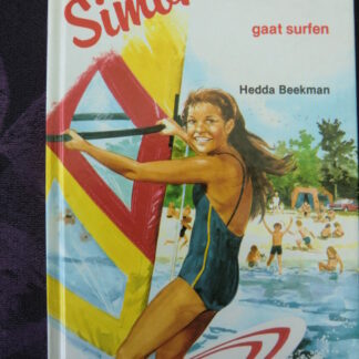 Simone gaat surfen / Hedda Beekman ( AVI 7 ; harde kaft )